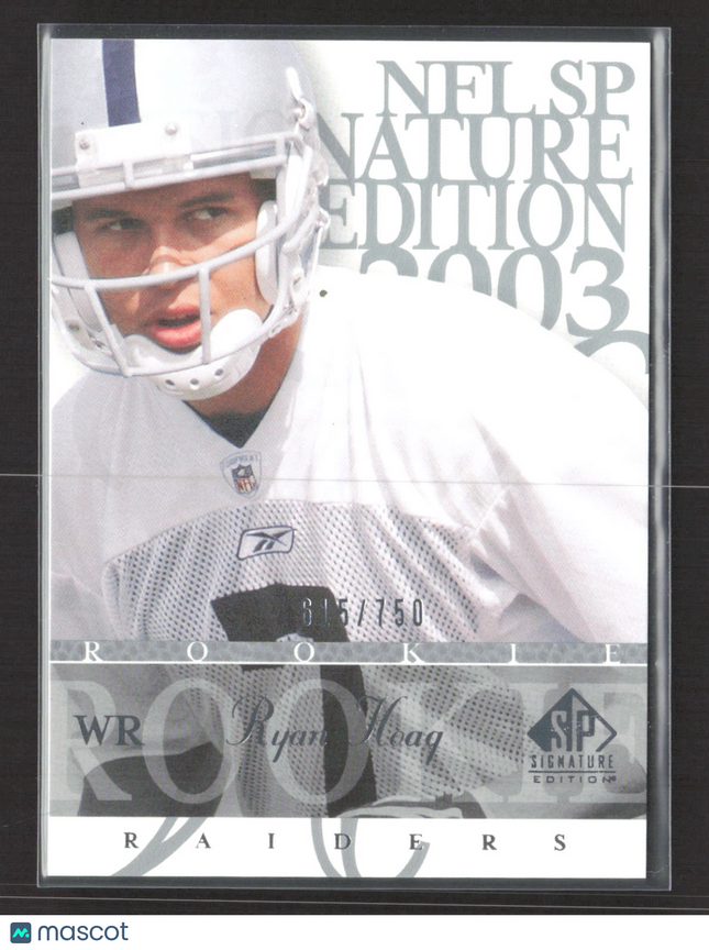 2003 Upper Deck SP Signature Edition Ryan Hoag #131 /750
