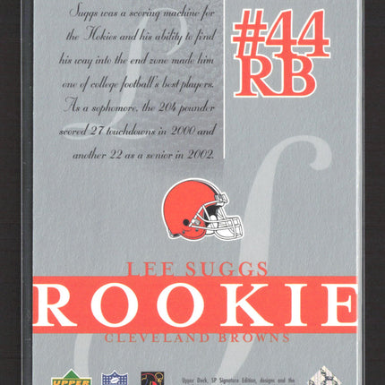 2003 Upper Deck SP Signature Edition Lee Suggs #123 /750