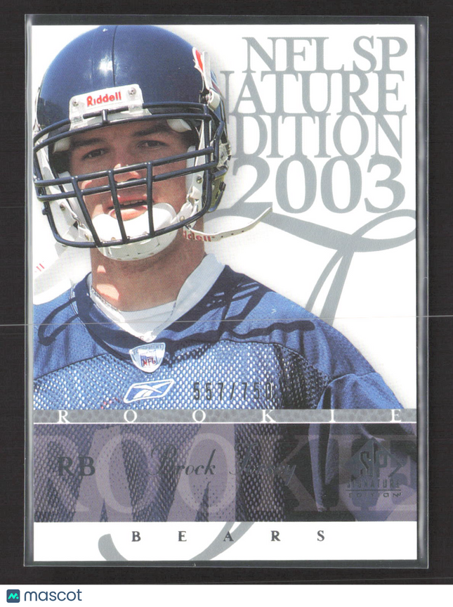 2003 Upper Deck SP Signature Edition Brock Forsey #111 557/750