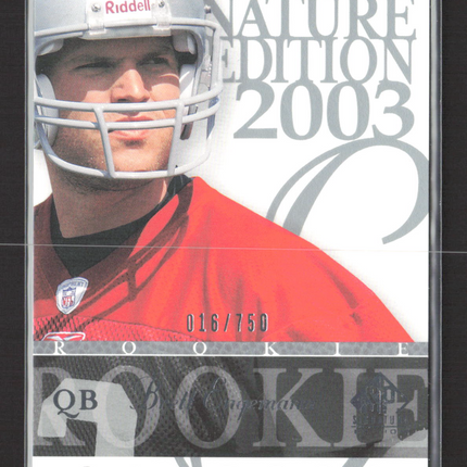 2003 Upper Deck SP Signature Edition Brett Engemann #105 016/750