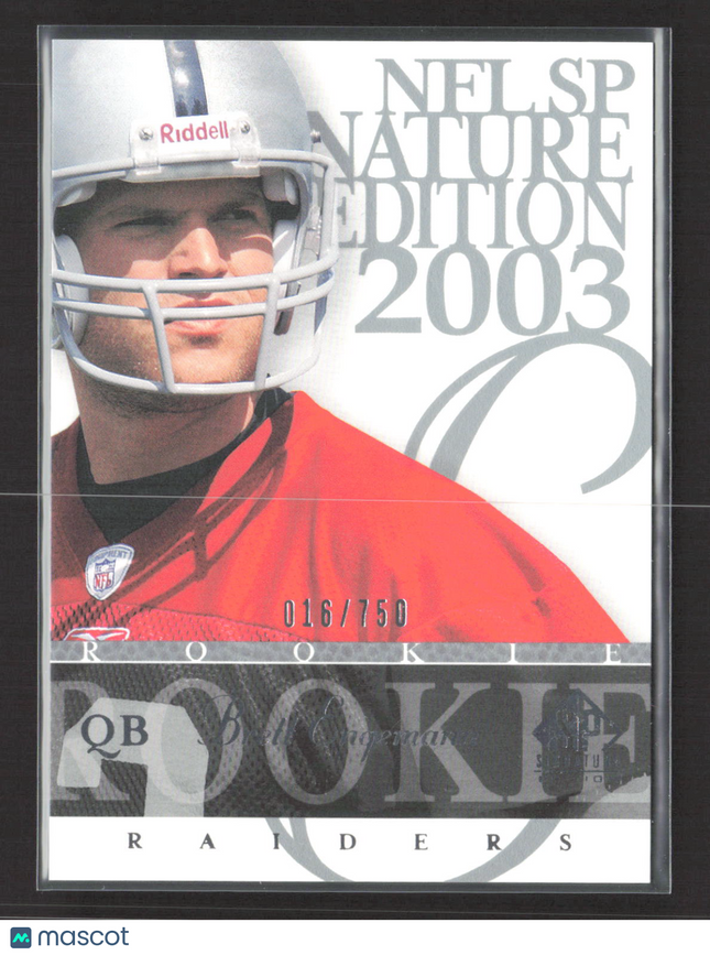 2003 Upper Deck SP Signature Edition Brett Engemann #105 016/750
