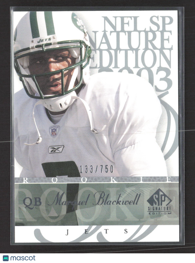 2003 Upper Deck SP Signature Edition Marquel Blackwell #104 133/750