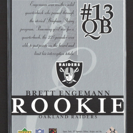 2003 Upper Deck SP Signature Edition Brett Engemann #105 532/750