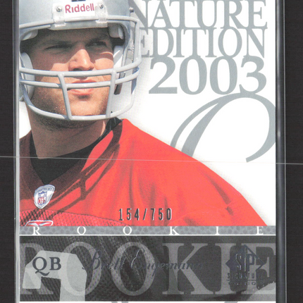 2003 Upper Deck SP Signature Edition Brett Engemann #105 154/750