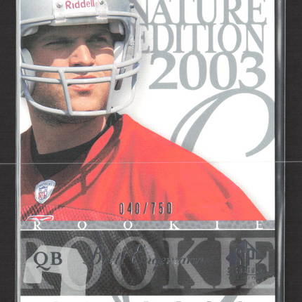 2003 Upper Deck SP Signature Edition Brett Engemann #105 040/750