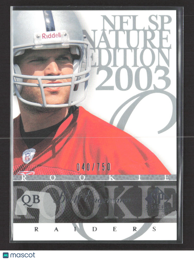 2003 Upper Deck SP Signature Edition Brett Engemann #105 040/750