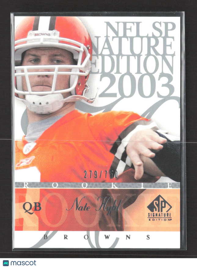 2003 Upper Deck SP Signature Edition Nate Hybl #103 /750