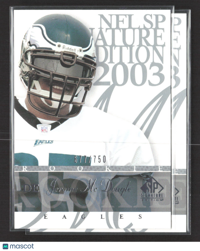 2003 Upper Deck SP Signature Edition Jerome McDougle #130 677/750