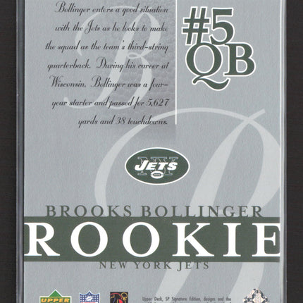 2003 Upper Deck SP Signature Edition Brooks Bollinger #166 387/750