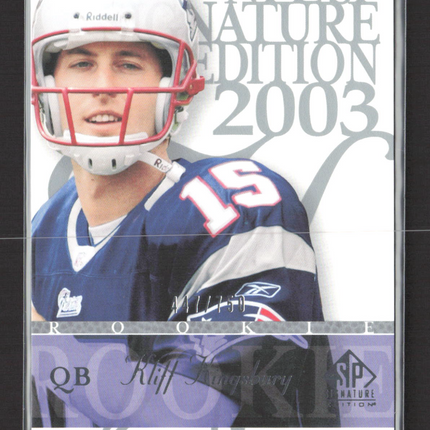2003 Upper Deck SP Signature Edition Kliff Kingsbury #165 /750