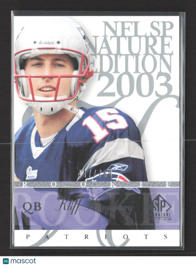 2003 Upper Deck SP Signature Edition Kliff Kingsbury #165 /750