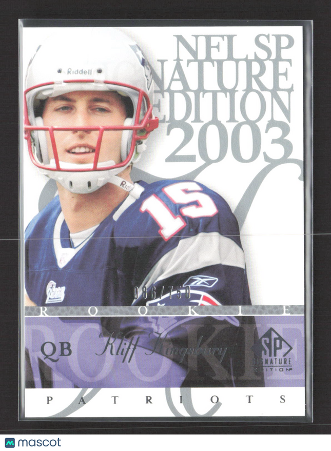 2003 Upper Deck SP Signature Edition Kliff Kingsbury #165 086/750