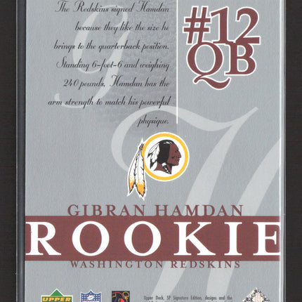 2003 Upper Deck SP Signature Edition Gibran Hamdan #164 251/750