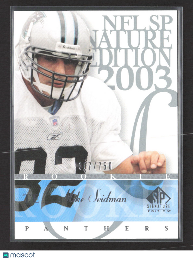 2003 Upper Deck SP Signature Edition Mike Seidman #162 /750