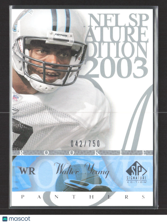 2003 Upper Deck SP Signature Edition Walter Young #146 042/750