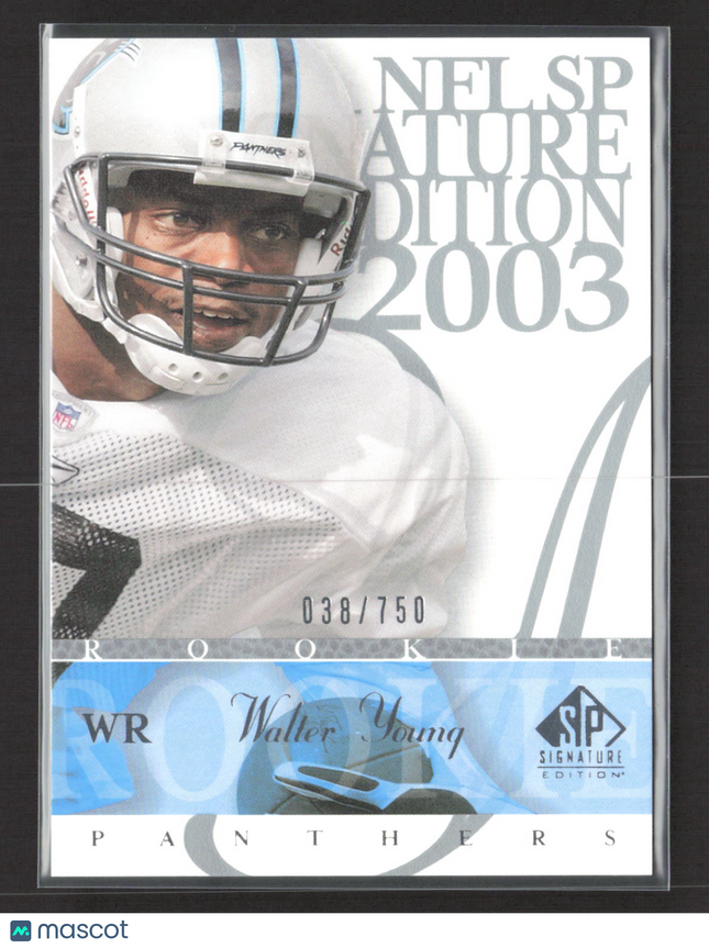 2003 Upper Deck SP Signature Edition Walter Young #146 038/750