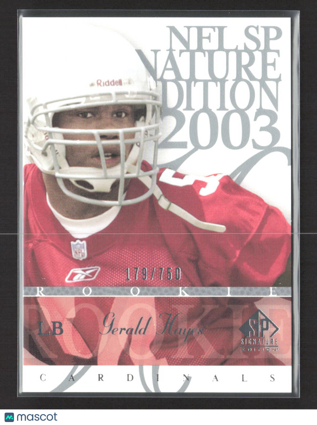 2003 Upper Deck SP Signature Edition Gerald Hayes #145 179/750