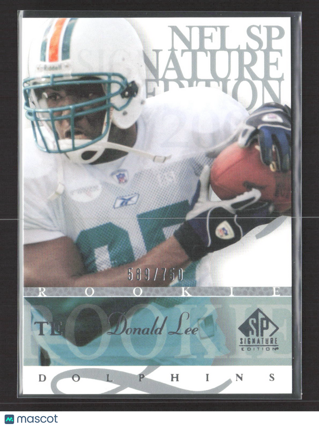 2003 Upper Deck SP Signature Edition Donald Lee #140 /750