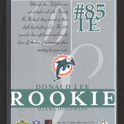 2003 Upper Deck SP Signature Edition Donald Lee #140 /750