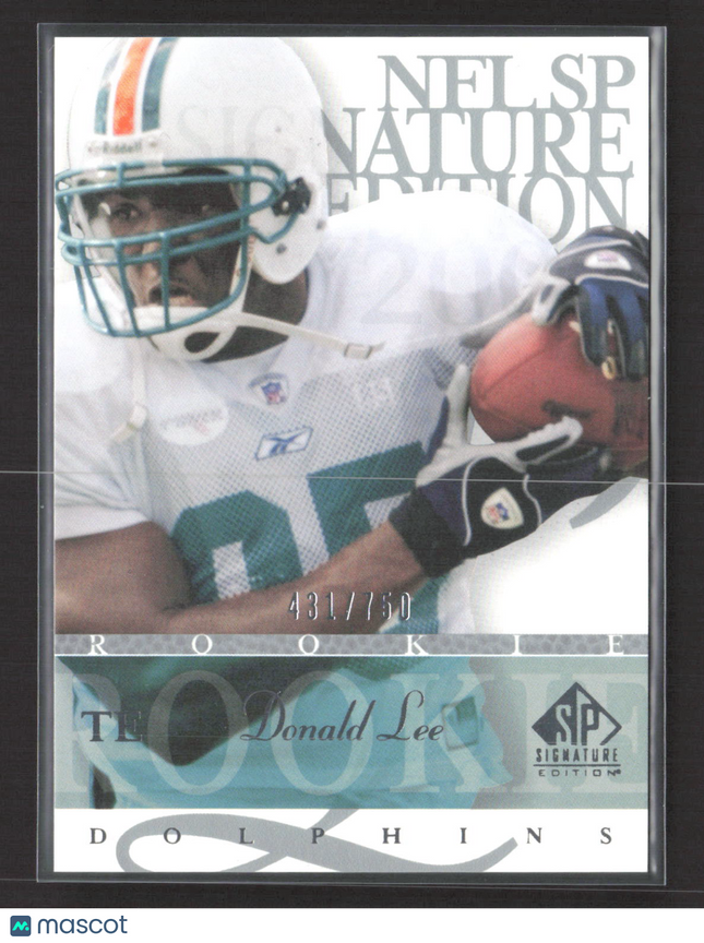 2003 Upper Deck SP Signature Edition Donald Lee #140 /750