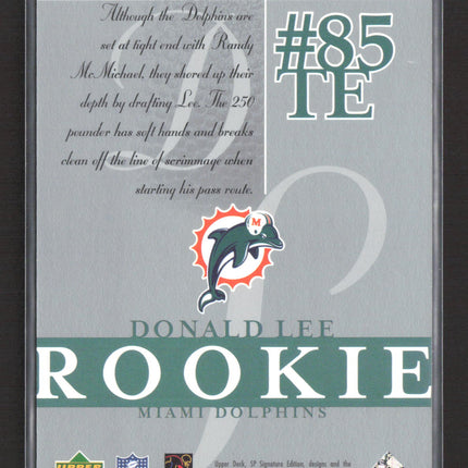 2003 Upper Deck SP Signature Edition Donald Lee #140 /750