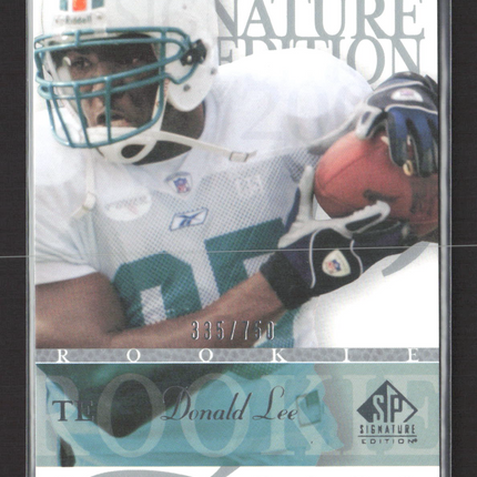 2003 Upper Deck SP Signature Edition Donald Lee #140 335/750