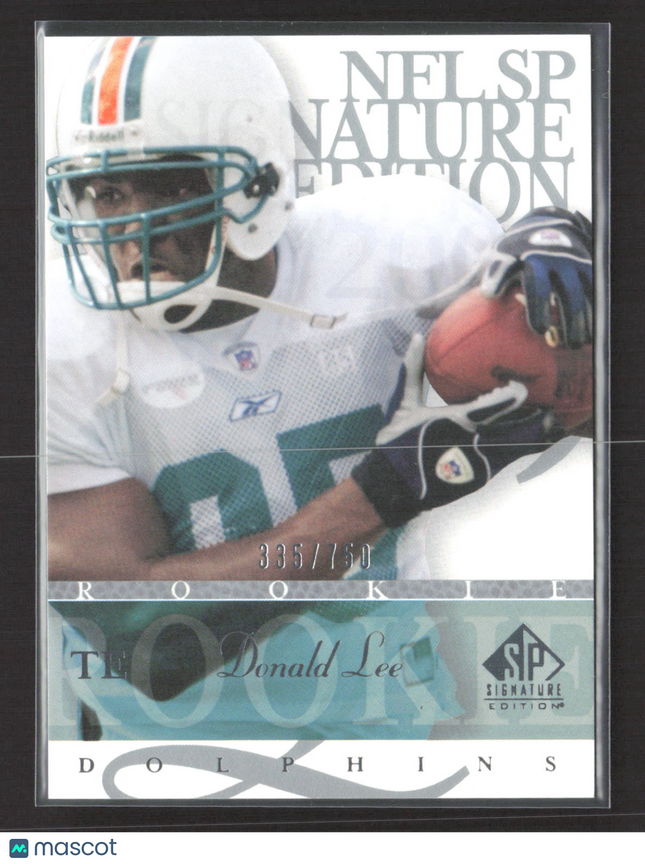 2003 Upper Deck SP Signature Edition Donald Lee #140 335/750
