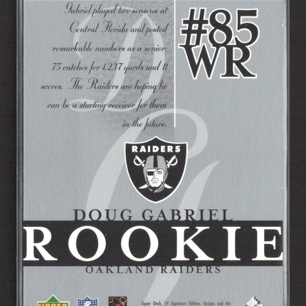 2003 Upper Deck SP Signature Edition Doug Gabriel #137 749/750