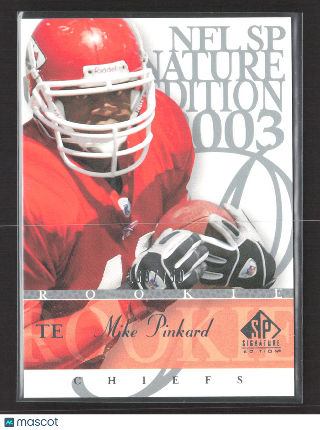2003 Upper Deck SP Signature Edition Mike Pinkard #132 /750