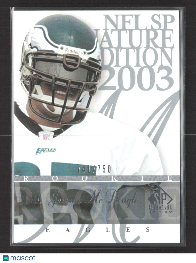 2003 Upper Deck SP Signature Edition Jerome McDougle #130 741/750