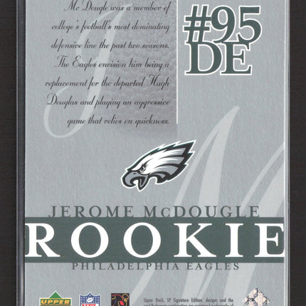 2003 Upper Deck SP Signature Edition Jerome McDougle #130 741/750