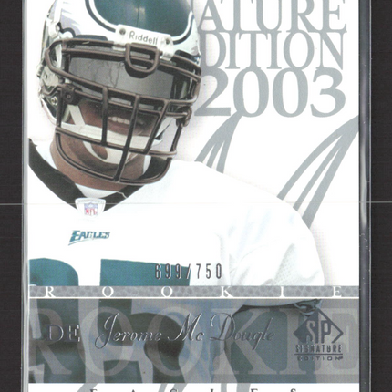 2003 Upper Deck SP Signature Edition Jerome McDougle #130 699/750