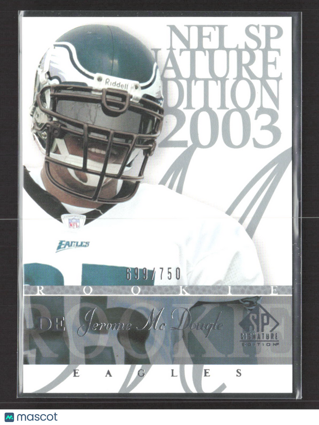 2003 Upper Deck SP Signature Edition Jerome McDougle #130 699/750