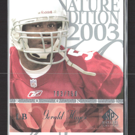 2003 Upper Deck SP Signature Edition Gerald Hayes #145 703/750