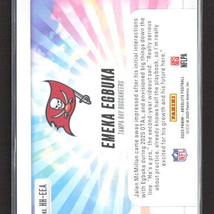 2025 Panini Absolute Hog Heaven Emeka Egbuka #HH-EEA RC