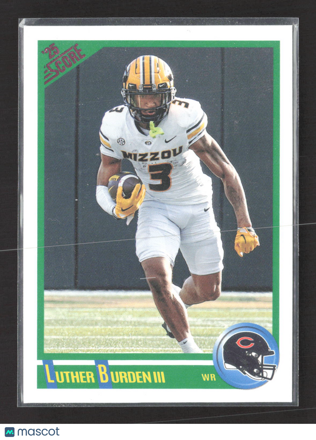 2025 Panini Score Football Luther Burden III #6