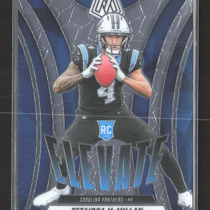 2025 Panini Mosaic Football Tetairoa McMillan #6 Blue RC