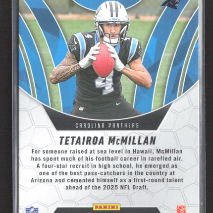 2025 Panini Mosaic Football Tetairoa McMillan #6 Blue RC
