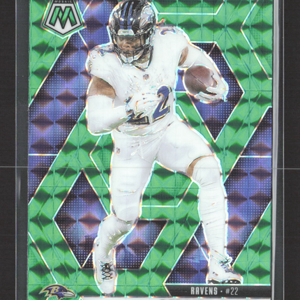 2025 Panini Mosaic Football Derrick Henry #67 Green