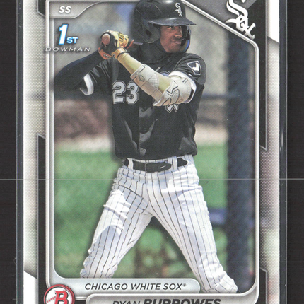 2024 Bowman Ryan Burrowes #BP-119 1st Bowman