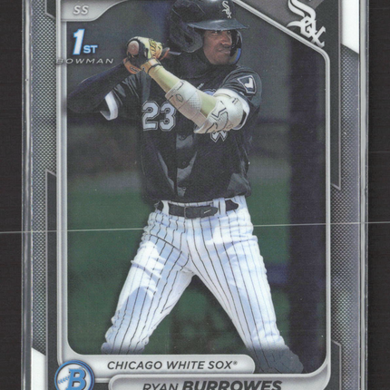 2024 Bowman Chrome Ryan Burrowes #BCP-119 1st Bowman