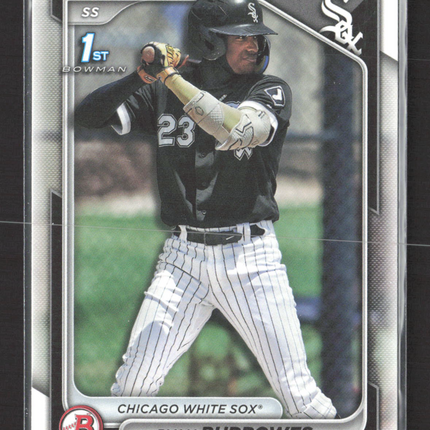 2024 Bowman Ryan Burrowes #BP-119 1st Bowman