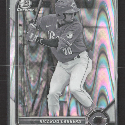 2022 Bowman Chrome Ricardo Cabrera #BDC-139 RayWave