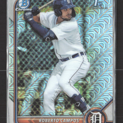 2022 Bowman Chrome Mosaic Roberto Campos #BCP-14 mojo refractor
