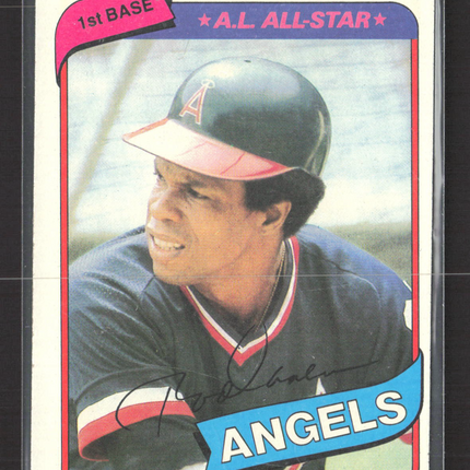 1980 Topps Rod Carew #700