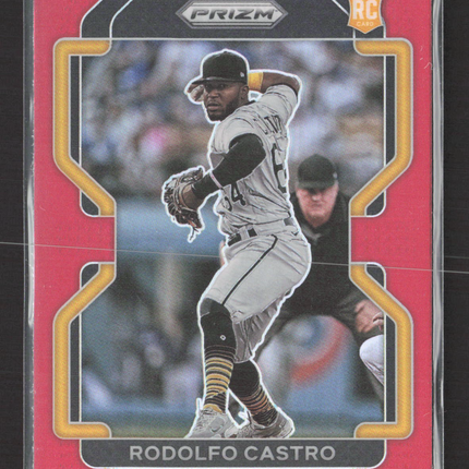 2022 Panini Prizm Rodolfo Castro #64 red RC