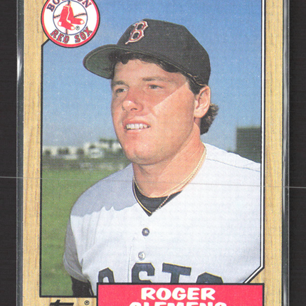 1987 Topps Roger Clemens #340