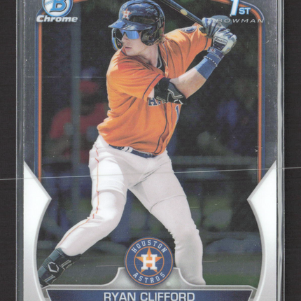 2023 Topps Bowman Chrome Ryan Clifford #BCP-10 1st Bowman
