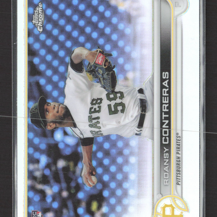 2022 Topps Chrome Roansy Contreras #53 Refractor RC