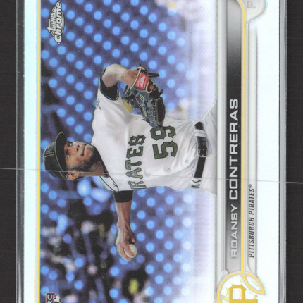 2022 Topps Chrome Roansy Contreras #53 Refractor RC